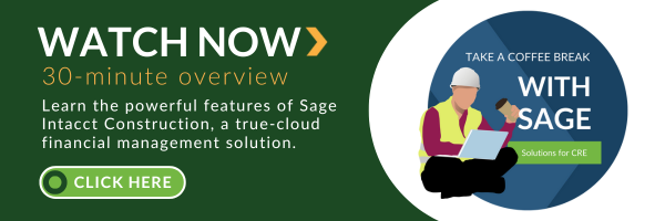 Sage CRE Coffee break header